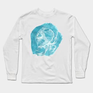 Water Color Jellyfish Long Sleeve T-Shirt